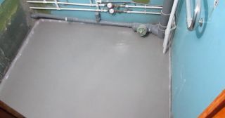 Наливной пол в туалете Бугуруслан, цена от 878 руб.